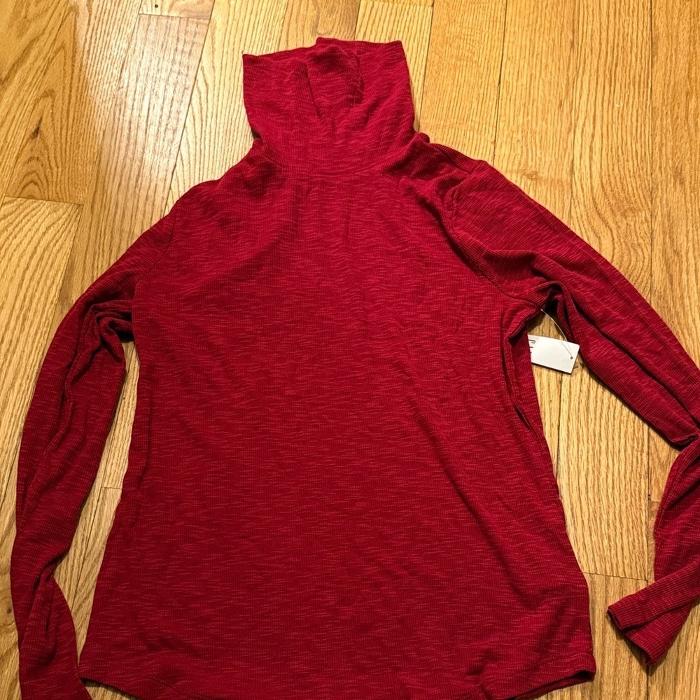GAP Rich Red Knit Top
